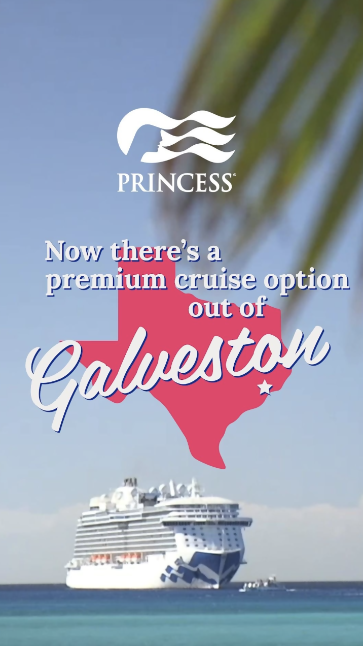 Princess Cruises is back in Galveston