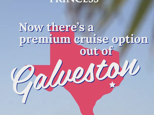 Princess Cruises is back in Galveston