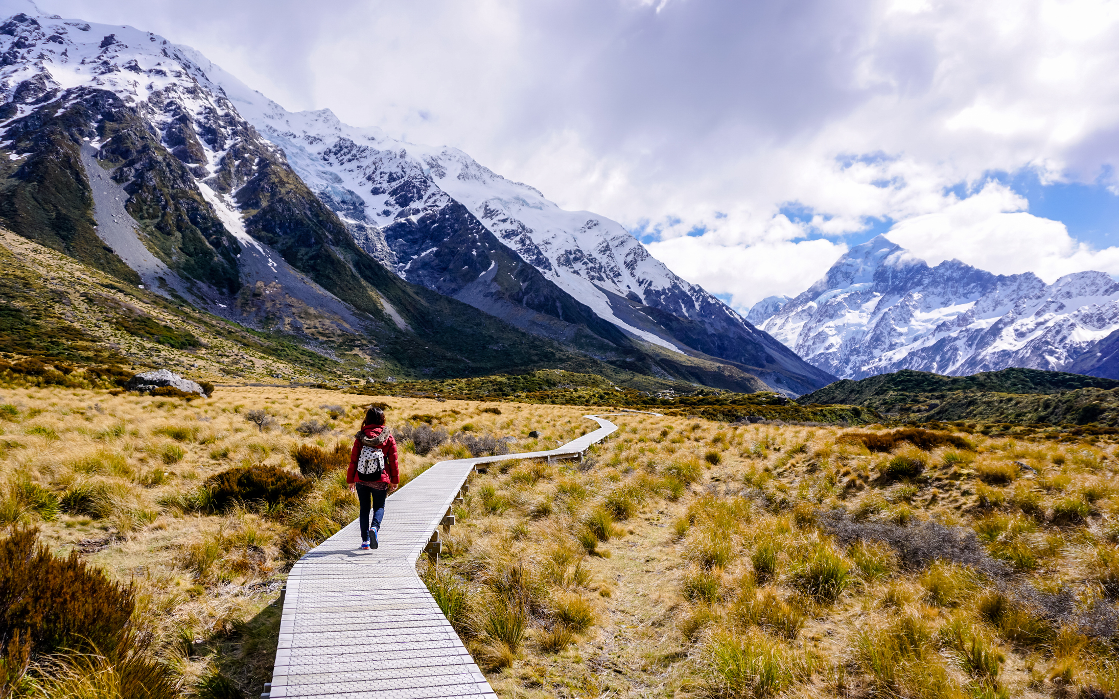 Hooker Valley trail, Mount Cook national park