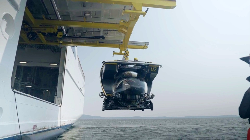 VIDEO: Behind the Scenes Tour of the Submarine Hangar on a Viking Expedition Cruise