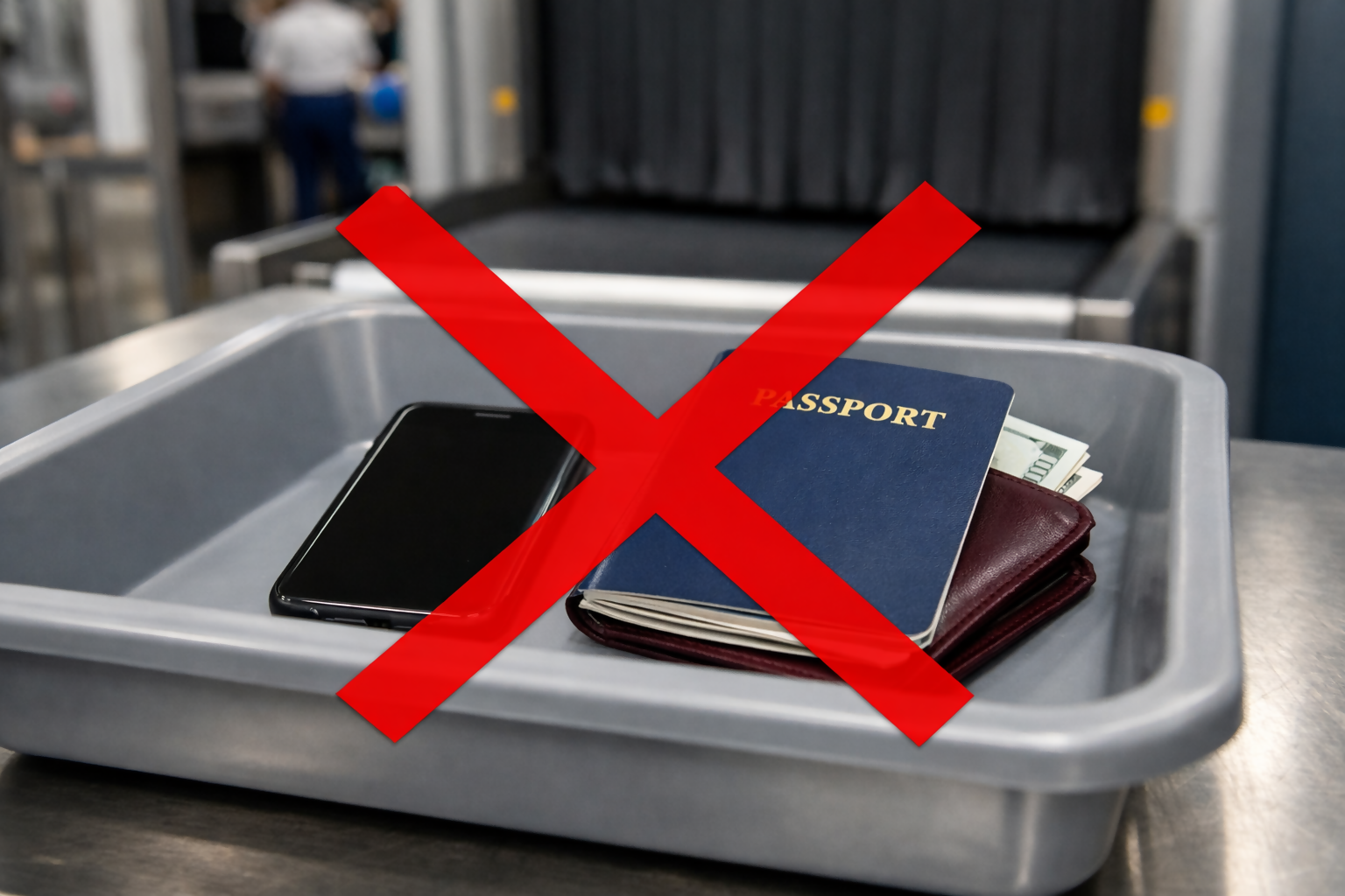 Airport Security Tip: Protect Your Valuables at the Checkpoint