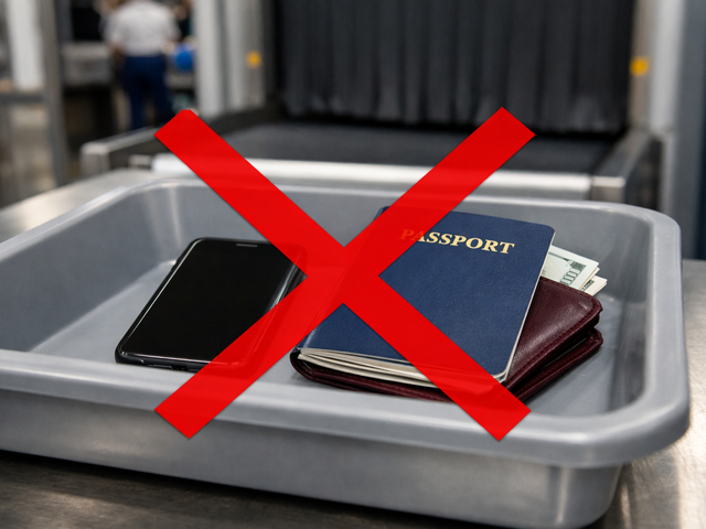 Airport Security Tip: Protect Your Valuables at the Checkpoint