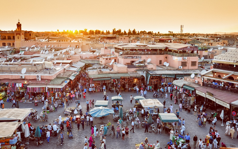 Fes-Marrakech 558 Km