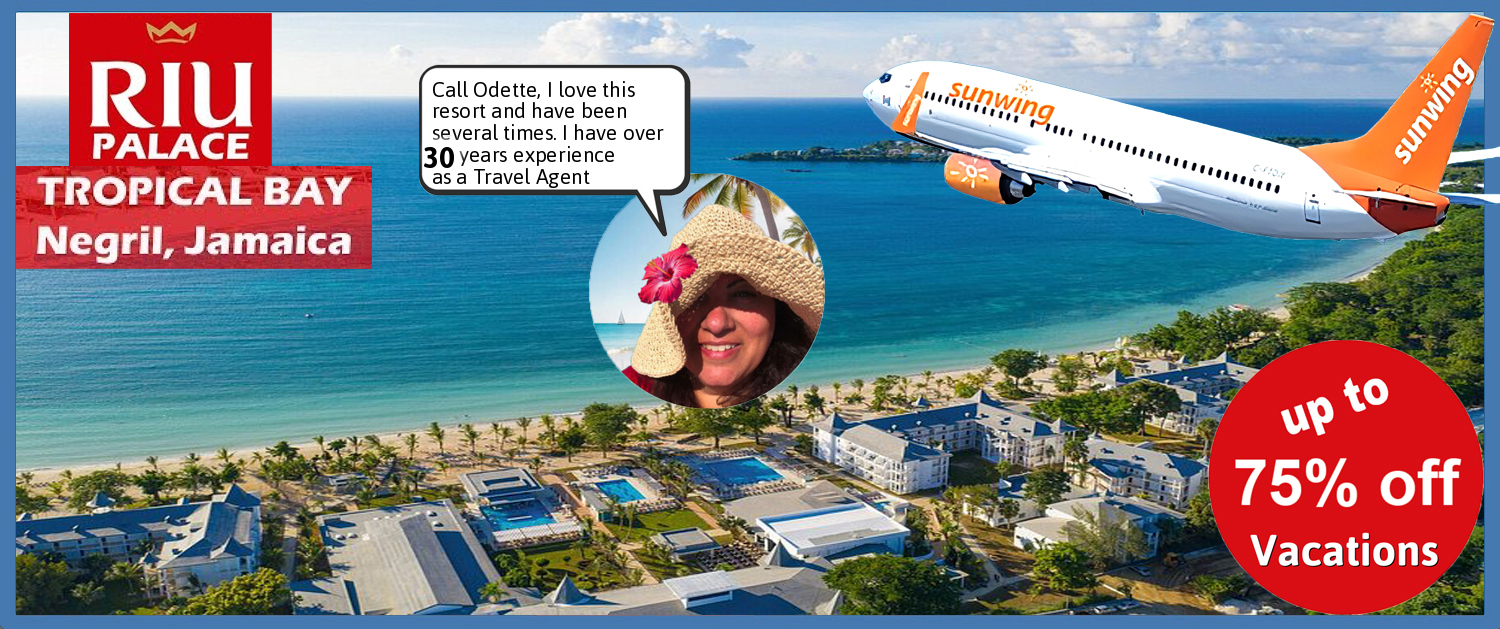Odette Riu Tropical Bay Banner