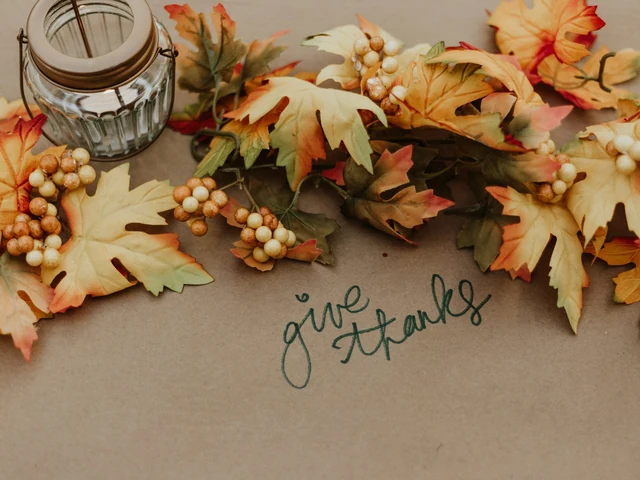 Sharing Our Gratitude Today and Every Day
