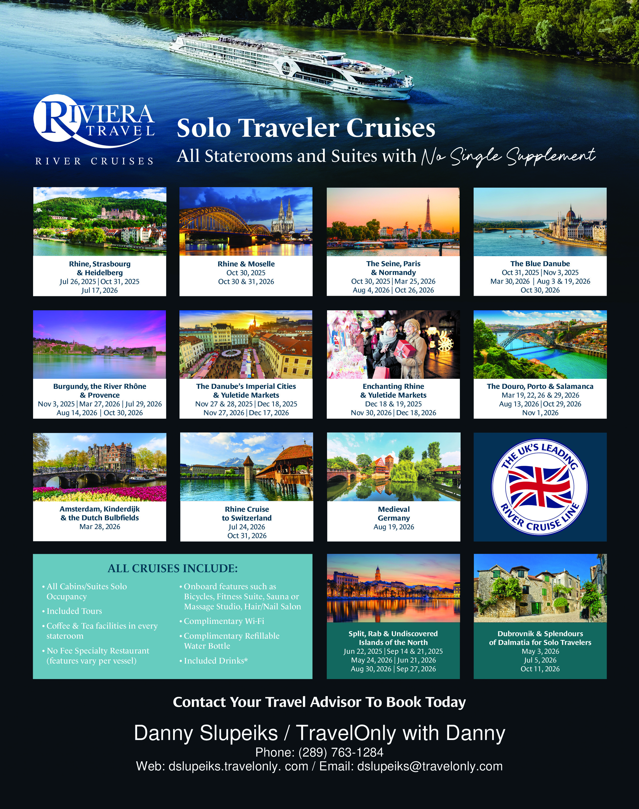 Solo River Cruising Without the Solo Surcharge