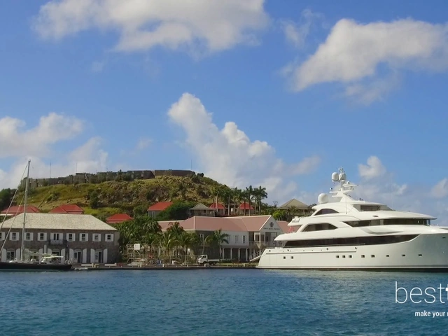 Sailing Into Beautiful St. Barths