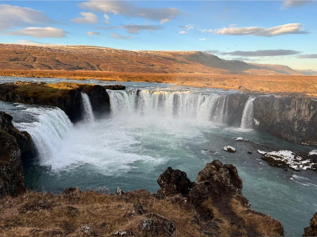 Akureyri and Goðafoss