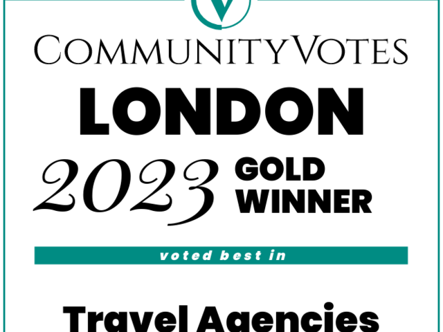 Winner of the Community Votes for Best Travel Agency in 2023