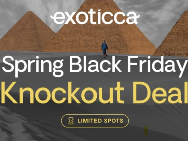 Exoticca's Egypt Spring Black Friday Knockout Deal!!