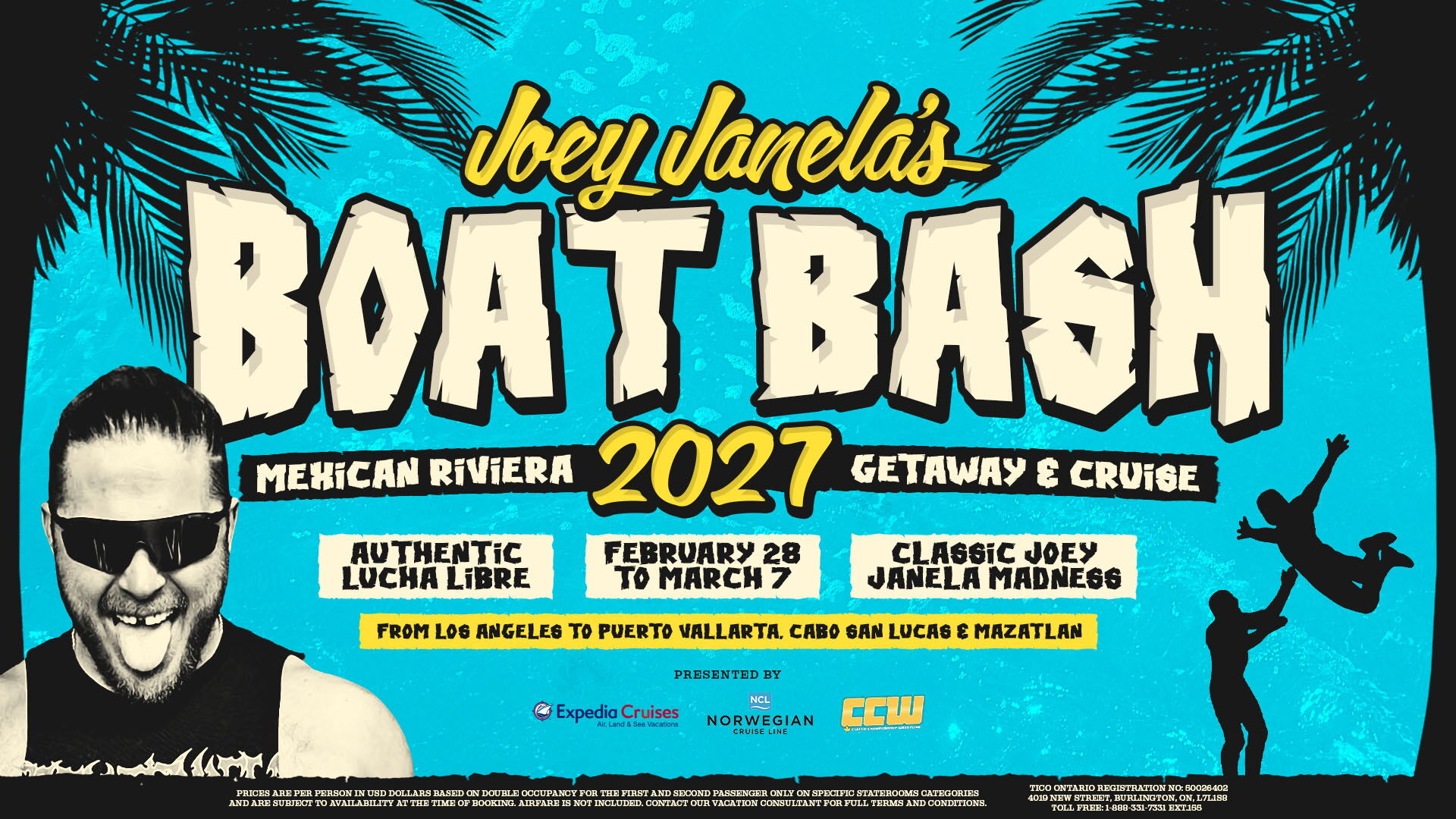 HOT OFF THE PRESSES! 'Bad Boy' Joey Janela's WRESTLING CRUISE!!!