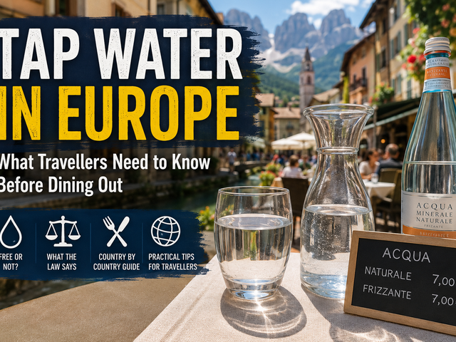 Why You Should Never Assume Tap Water Is Free in Europe