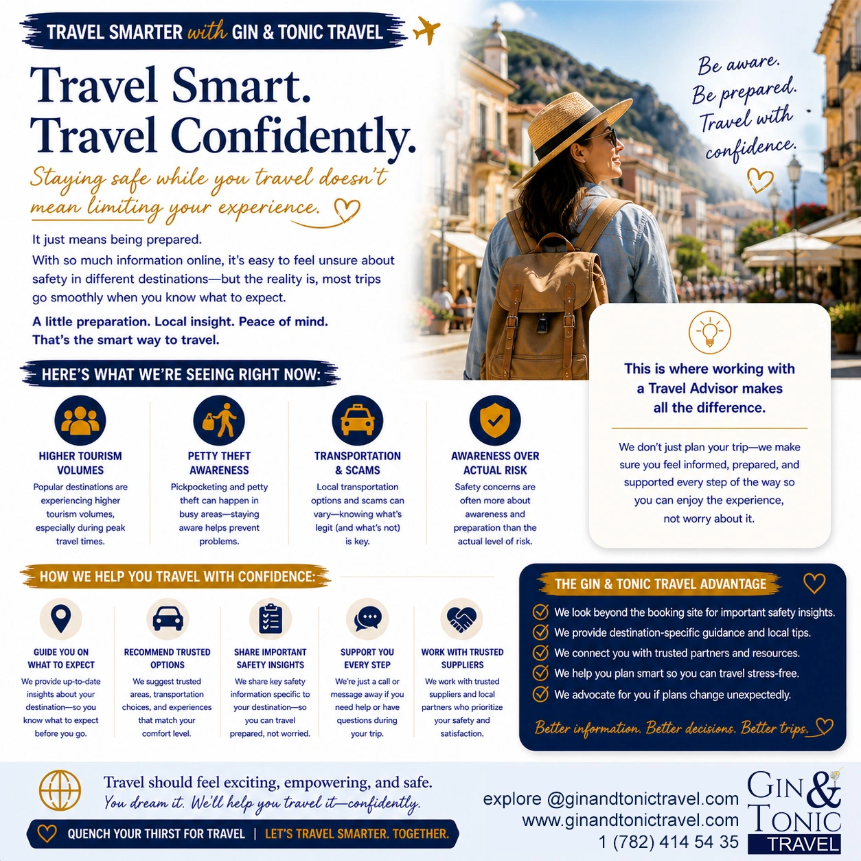 Travel Smarter: Safe Travel Tips for Confident, Stress-Free Vacations  T