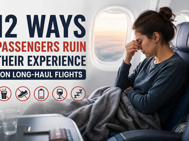 12 Long-Haul Flight Mistakes That Can Ruin Your Travel Experience