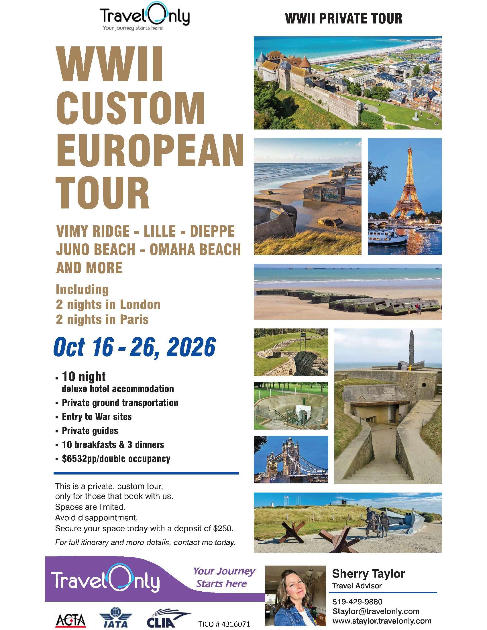 WWII Custom European Tour