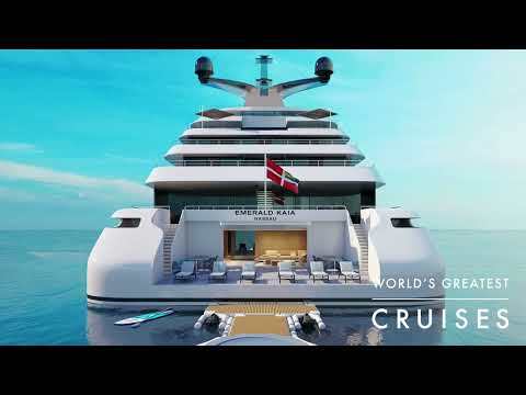 Check out the Overwater Gym on this Upcoming Emerald Mega Yacht!