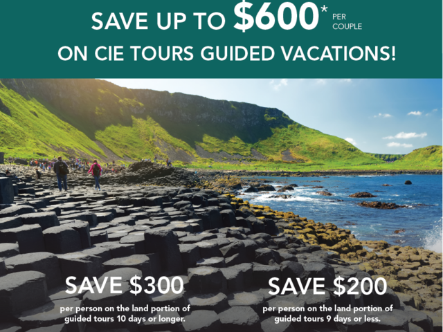 Your 2026 Escape with CIE Tours—Now with Exclusive Savings