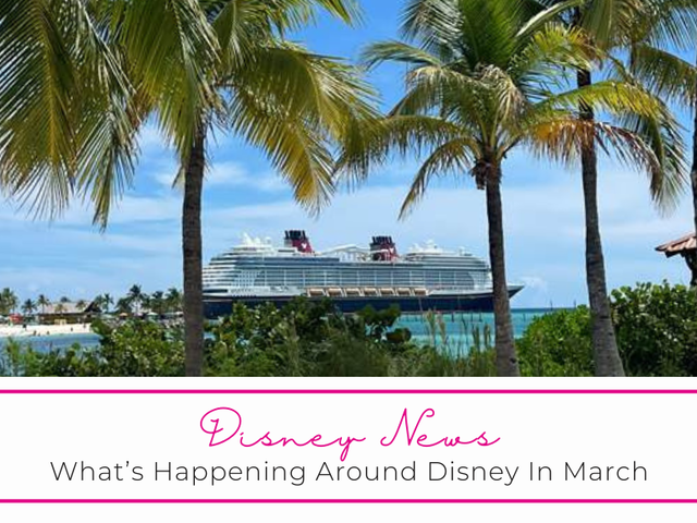March Disney News