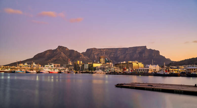 Arrival in Cape Town