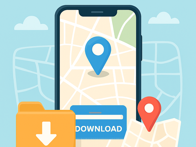 Download Offline Maps to your phone when travelling