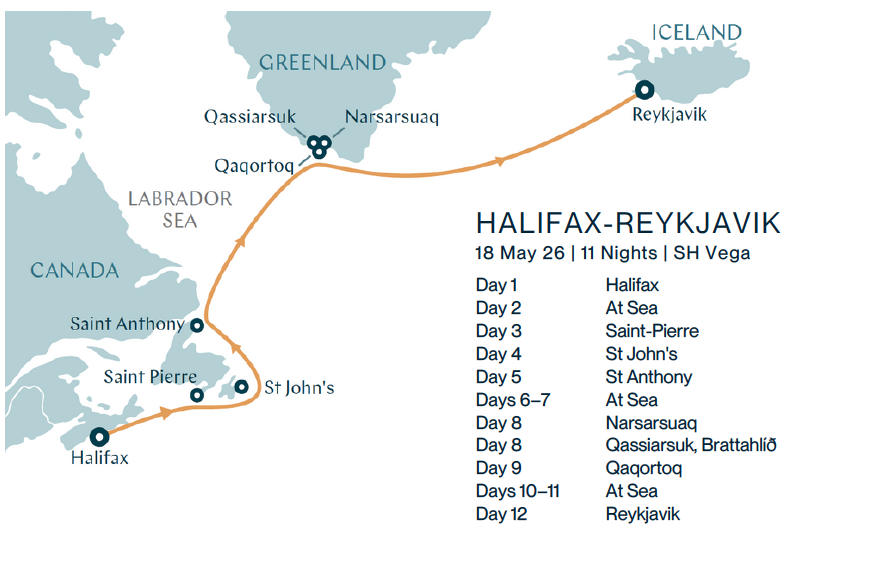 Ready to Explore Somewhere Extraordinary? Cruise from Halifax to Iceland in 2026 — Where Adventure Meets Awe