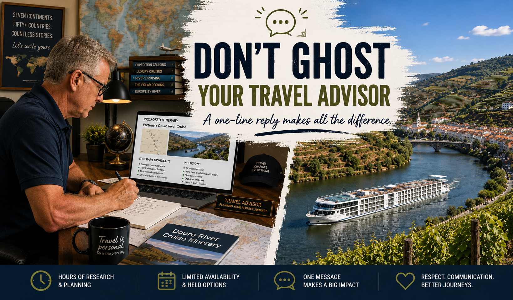 Don't Ghost Your Travel Advisor