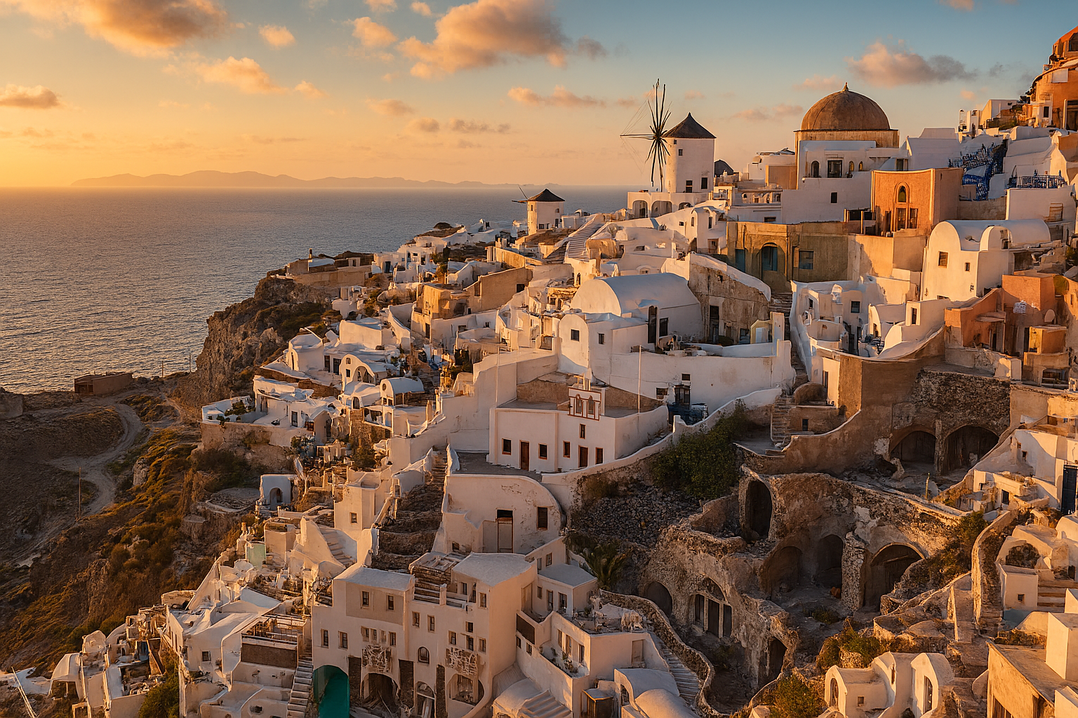 Beautiful Greece, sunsets, best places to travel