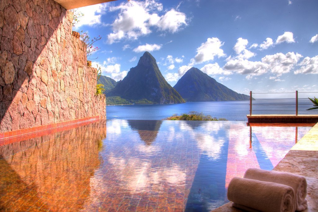 Jade Mountain Resort on St. Lucia