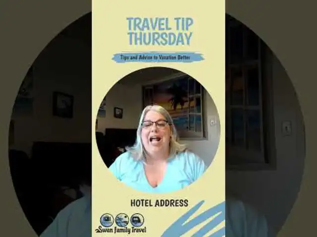 Travel Tip Thursday Ep 6 Hotel Address