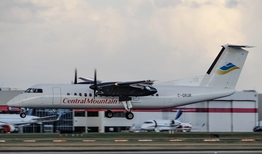 Central Mountain Air terminal change at YVR