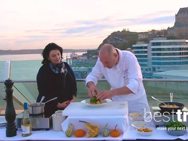 Video: Seabourn Chef Celebrates Quebec's Harvest: Cooking with the Chef