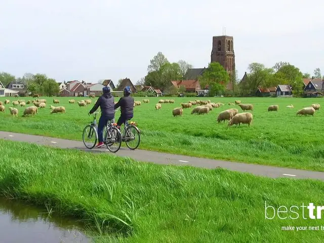 Cycling through the Dutch Countryside on an Avalon Active Shore Excursion