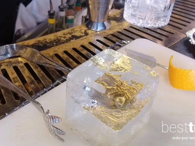 This Hotel Serves a Cocktail Made with Gold