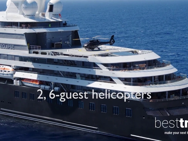 2 Helicopters - And a Submarine! Video Tour of this New, Luxury Expedition Cruise Ship