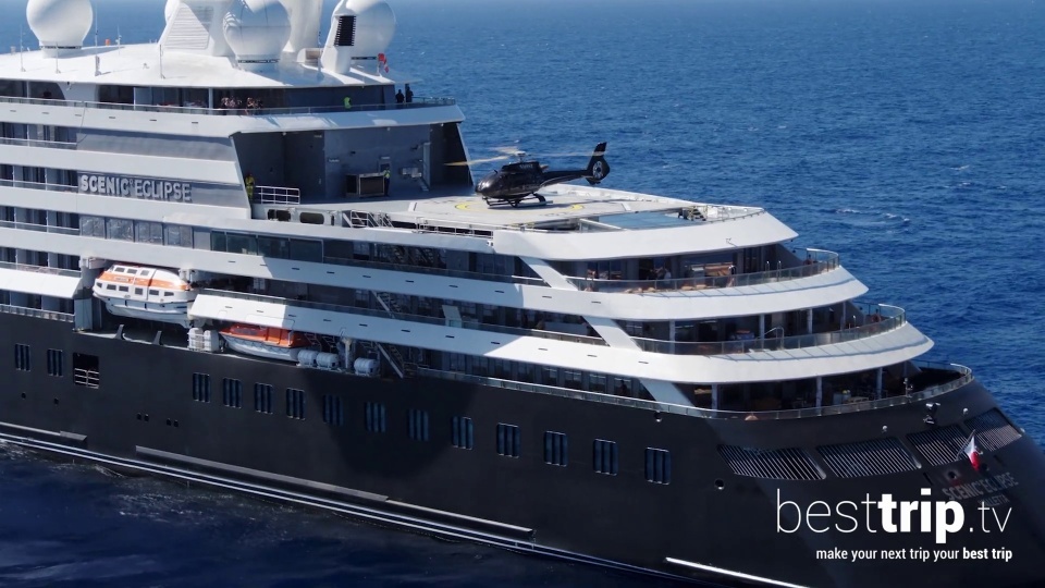 2 Helicopters - And a Submarine! Tour this New, Luxury Expedition Cruise Ship