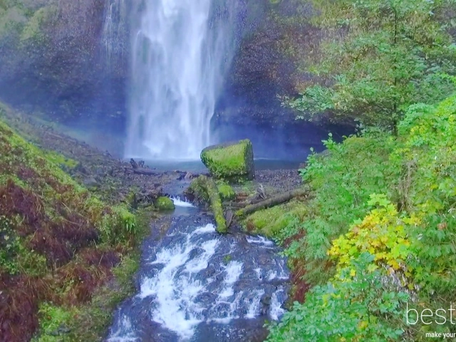 Oregon's Top Attraction Falls from Great Heights