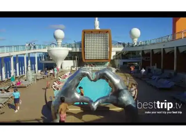VIDEO: Celebrate the Christening and Get aTour of One of the Most Spectacular New Ships at Sea