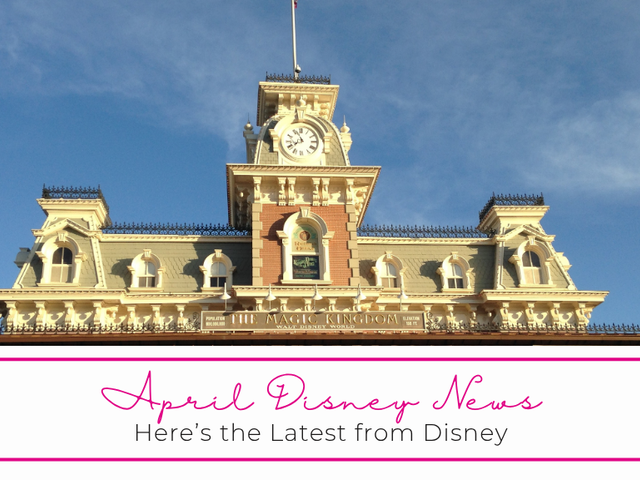 April Disney News