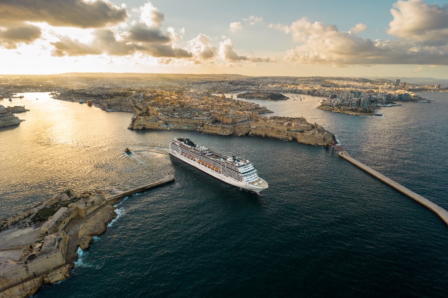 Newly Upgraded MSC Magnifica Leaves Shipyard in Malta