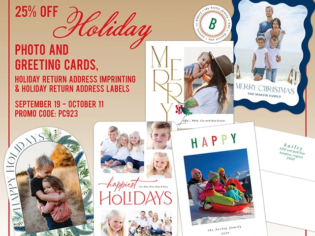 Holiday Sale - 25% Off Photo Cards & More