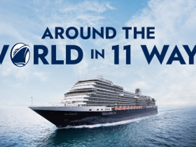 Around the World in 11 Ways with Holland America Line