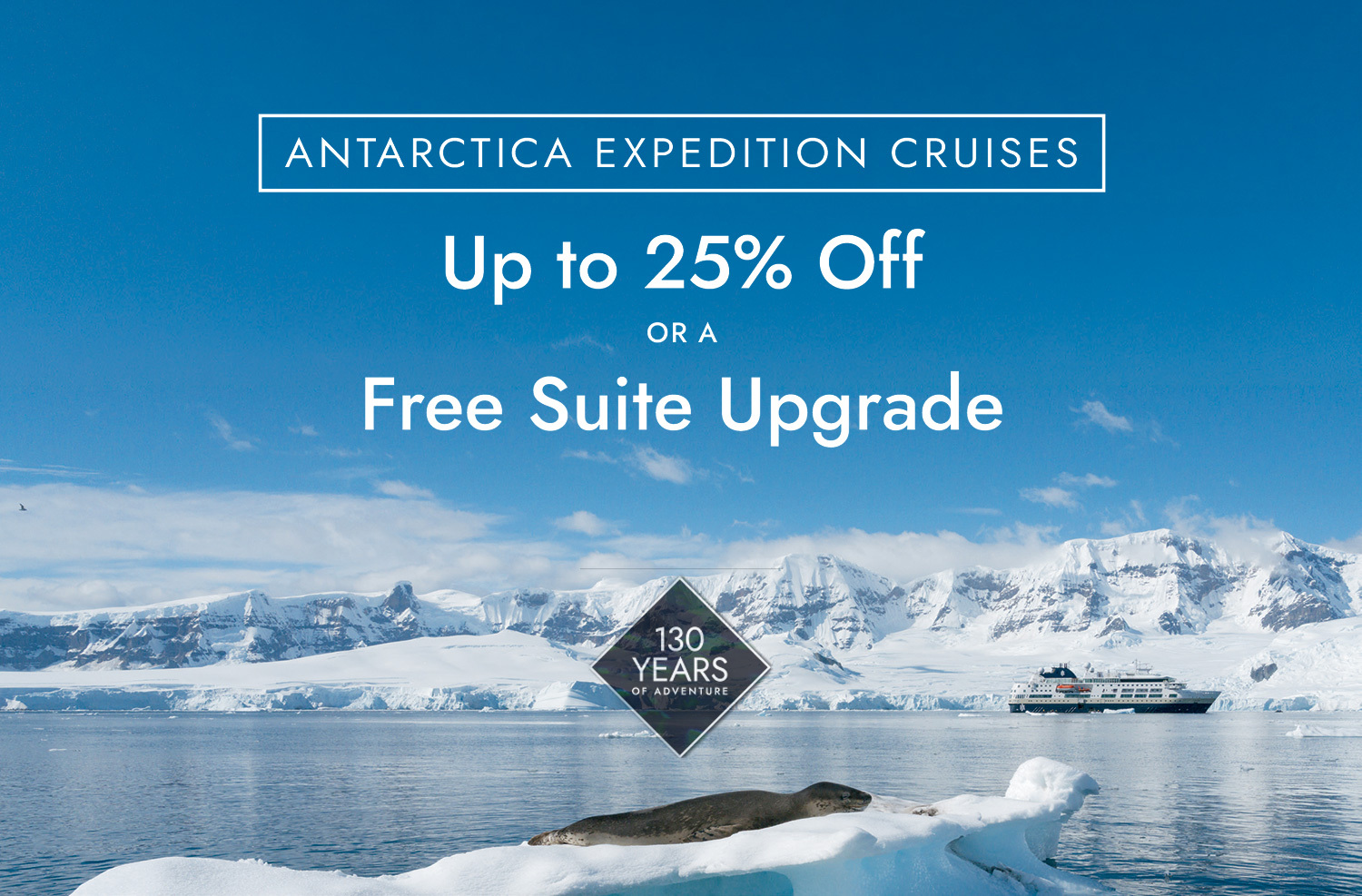 130th Anniversary Summer Sale - HX Expeditions