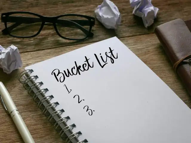 What's on your bucket list