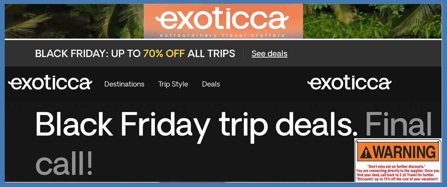 Exoticca Banner World Tours