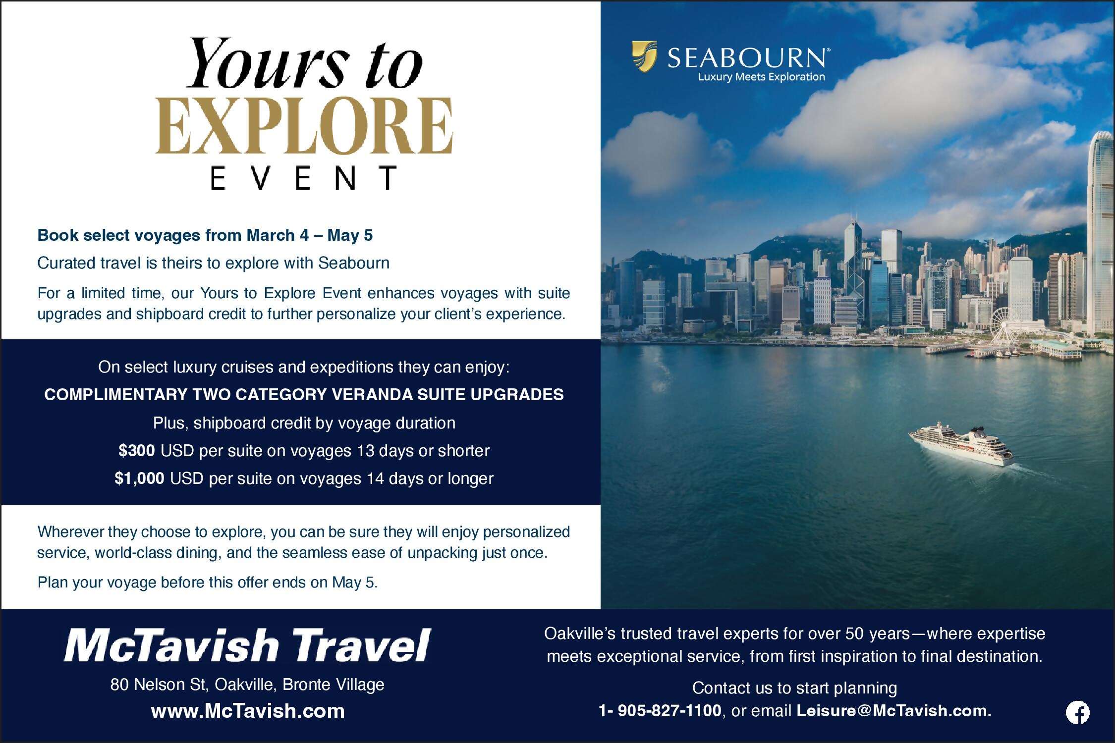 Yours to Explore EVENT