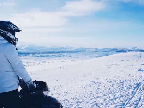 Skidoo to the Floe Edge