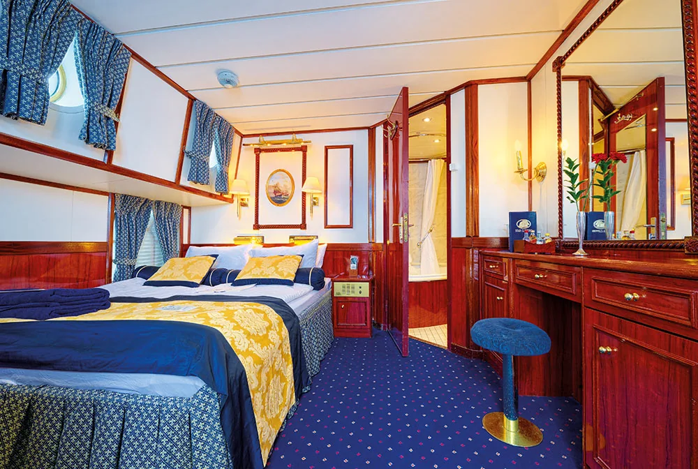 Accommodations: Nautical Elegance at Sea