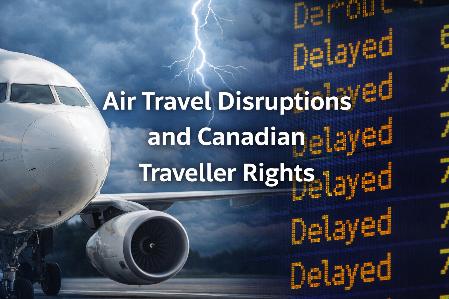 What Canadian Travellers Should Know When Air Travel Is Disrupted