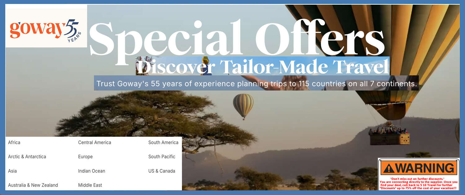 Goway Banner World Tours