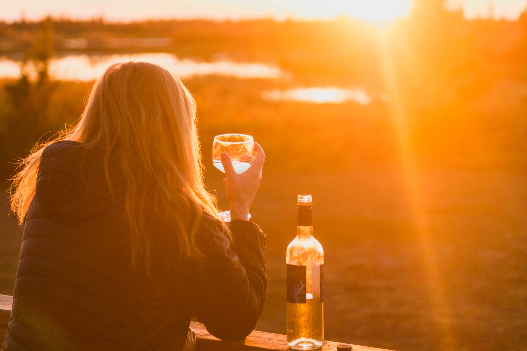 Sunset Happy Hour Nanuk Polar Bear Lodge Jad Davenport
